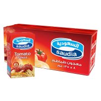 SAUDIA TOMATO PASTE 8X135 GMS @SPECIAL OFFER