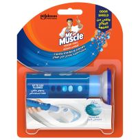 MR. MUSCLE MARINE FRESH GEL DISCS TOILET FRESHENER 38 GMS