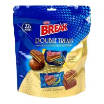 TIFFANY DOUBLE BREAK TREATS CHOCOLATE COATED CRUNCHY WAFERS 22'S 286 GMS