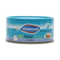 DIAMOND LIGHT MEAT TUNA IN WATER 170 GMS