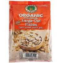 ORGANIC LARDER LARGE OAT FLAKES 500 GMS