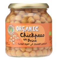 ORGANIC LARDER CHICKPEAS IN BRINE 350 GMS