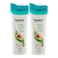HIMALAYA SMOOTH & SILKY SHAMPOO 2X400 ML