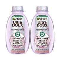 ULTRA DOUX SHAMPOO RICE WATER 400 ML TWIN PACK @30% OFF