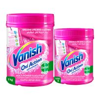 VANISH POWDER FABRIC STAIN REMOVER PINK 1 KG + 500 GMS FREE