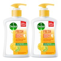 DETTOL HAND WASH FRESH CITRUS AND ORANGE BLOSSOM 2X200 ML 25% OFF