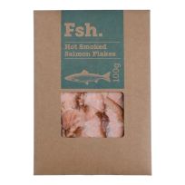 FSH HOT SMOKED SALMON FLAKES SKINLESS 100 GMS