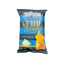 TEETOO KETTLE COOKED SEA SALT AND BLACK PEPPER 40 GMS