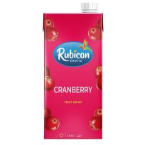 RUBICON EXOTIC CRANBERRY JUICE DRINK 1 LTR