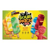 SOUR PATCH KIDS ICE POPS VARIETY 12 CT