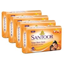 SANTOOR SOAP SANDAL&TURMARIC 175 GMS 3+1 OFFER