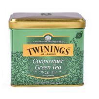 COFIQUE GUNPOWDER GREEN TEA POWDER TIN 200 GMS