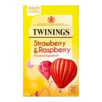 TWININGS TWINING RASPBERRY STAWBERRY 20'S