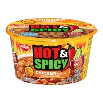 NISSIN RAMEN BOWL HOT & SPICY CHICKEN 3 OZ