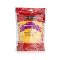 AMERICAN HERITAGE SHREDDED MEXICAN STYLE CHEESE 226 GMS