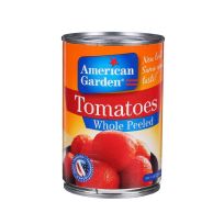 AMERICAN GARDEN WHOLE PEELED TOMATOES IN CAN 14.5 OZ