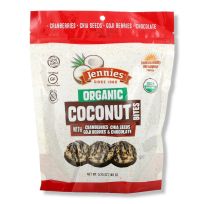 JENNIES COCONUT CRAN GOJI CHIA WRAPPED BITES 5.25 OZ