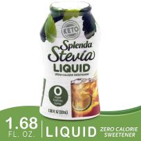 SPLENDA STEVIA LIQUID ZERO CRALOSE SWEETENER 1.68 OZ