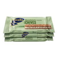 WASA SANDWICH CREAM CHEESE & CHIVES 111 GMS