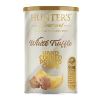 HUNTER WHITE TRUFFLE CHIPS CAN 150 GMS