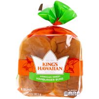 KINGS HAWAIIAN BUNS HAMBURGER 8 CT 12.8 OZ