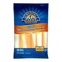 CRYSTAL FARMS SPIRAL SNACK STICK 10 OZ