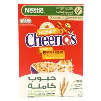 NESTLE HONEY CHEERIOS WITH 5 WHOLE GRAINS 375GMS