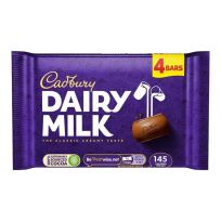 CADBURY DAIRY MILK 4PK 108 GMS