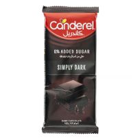 CANDEREL SIMPLY DARK CHOCOLATE 100 GMS