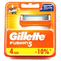 GILLETTE FUSION CARTRIDGES 4`S