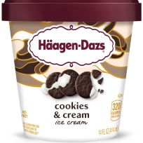 HAAGEN-DAZS COOCKIES & CREAM ICE CREAM 460 ML