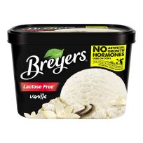 BREYERS ICE CREAM LACTOSE FREE VANILLA 48 OZ