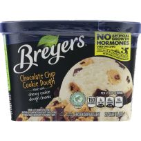 BREYERS ICE CREAM CHOCOLATE CHIP COOKIE DOUGH 1.5 QT