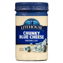 LITE HOUSE ORIGINAL BLUE CHEESE DRESSING AND DIP 13 OZ
