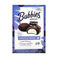 BUBBIES MOCHI COOKIES AND CREAM ICE CREAM 7.5 OZ