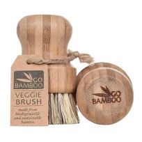 GO BAMBOO VEGETABLE BRUSH 1'S