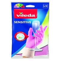 VILEDA GLOVES SENSITIVE LARGE 1'S