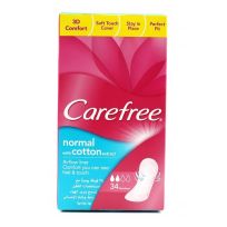 CAREFREE PANTY LINER BREATHABLE 34`S