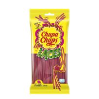 CHUPA CHUPS LACES STRAWBERRY 90 GMS