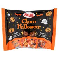 ZAINI CHOCO HALLOWEEN MILK COVERED CRISPY CEREAL BISCUIT BAR 125 GMS