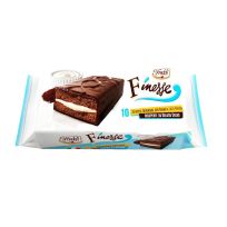 FREDDI FINESSE 10 CAKES CUTS FILLED WITH MILK CREAM AND CHOCOLATE COATING 390 GMS