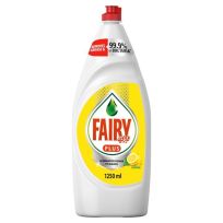 FAIRY MAX PLUS LEMON ANTIBACTERIAL DISHWASHING LIQUID 1.25 LTR