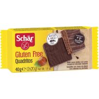 SCHAR QUADRITOS WAFERS GLUTEN FREE 40 GMS