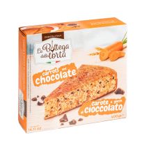 LA BOTTEGA DELLA TORTA CARROT WITH CHOCOLATE CAKE 400 GMS