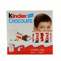 KINDER CHOCOLATE BARS (T4) 50 GMS