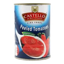 CASTELLO PEELED TOMATOES IN TOMATO JUICE 400 GMS