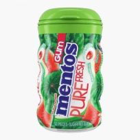 MENTOS PURE FRESH WATERMELON BOTTLE SUGAR FREE 50'S