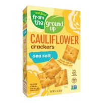 FROM THE GROUND UP CAULIFLOWER CRACKERS SEA SALT 4 OZ