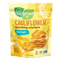 FROM THE GROUND UP CAULIFLOWER SEA SALT SNACKING CRACKERS 3.5 OZ