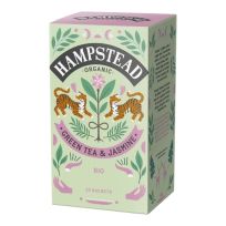HAMPSTEAD JASMINE GREEN ORGANIC TEA BAGS 20S
